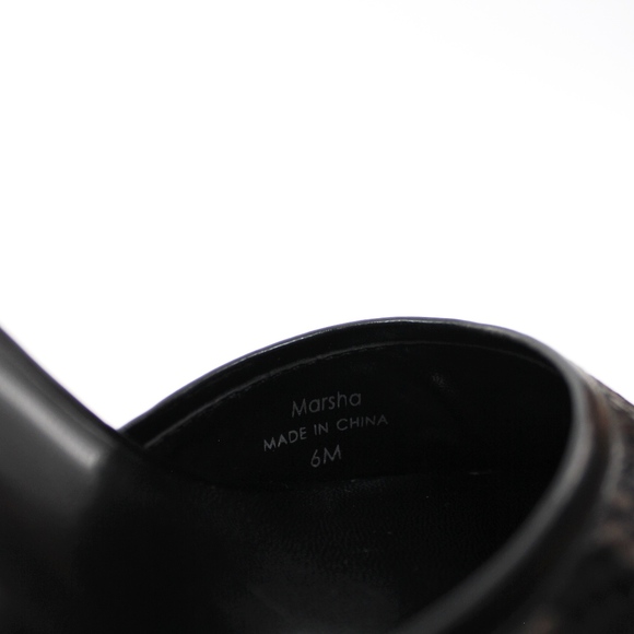 Tahari 'Marsha' Leather Snake Print Platform Heels - Picture 6 of 8